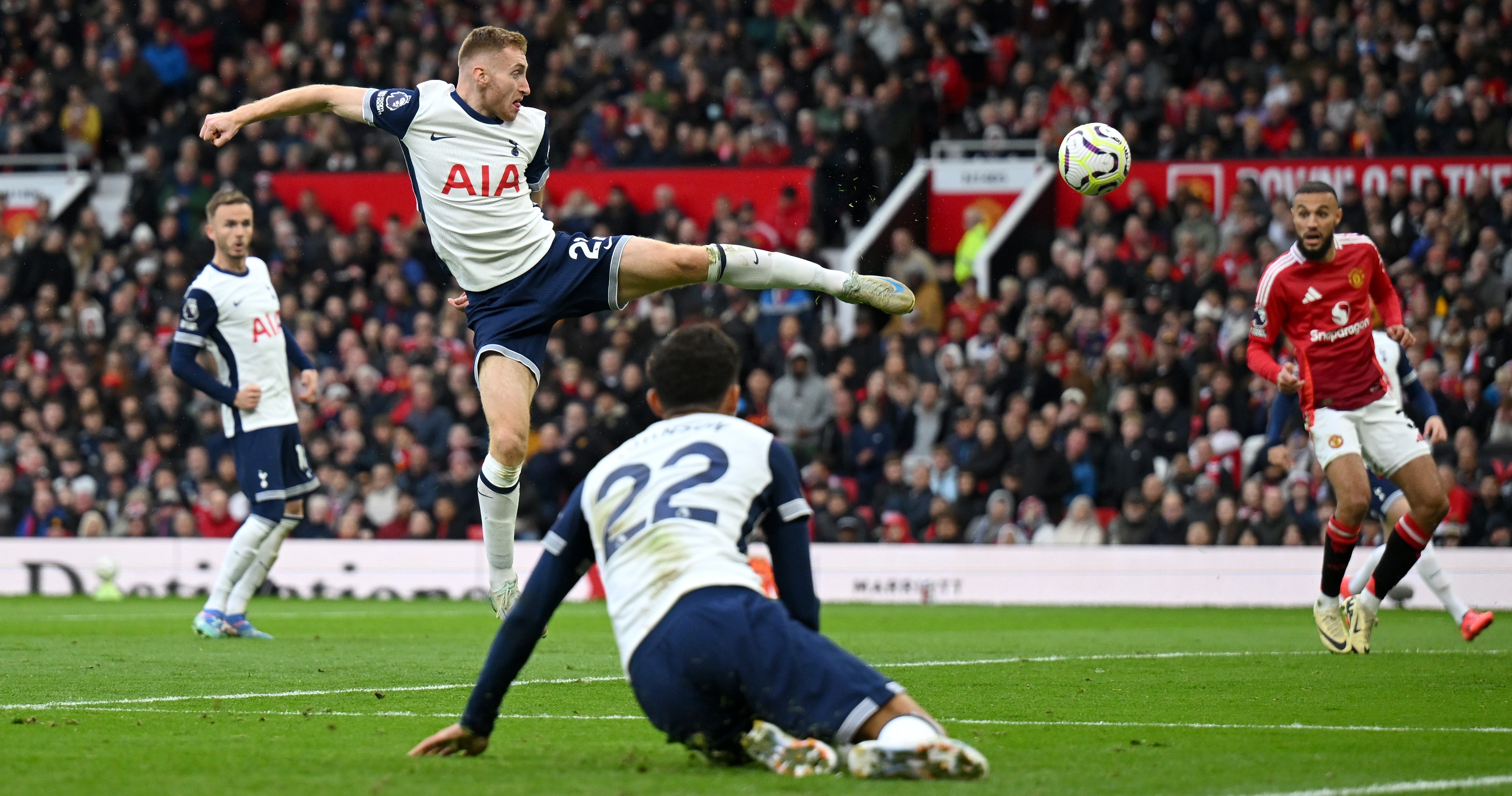 Manchester United - Tottenham 0-2, ACUM pe DGS 1. Diavolii roșii în 10 oameni! Drăgușin, rezervă