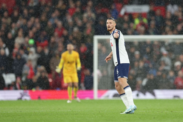 Manchester United v Tottenham Hotspur, Premier League, Football, Old Trafford, Manchester, UK, 29 Sep 2024