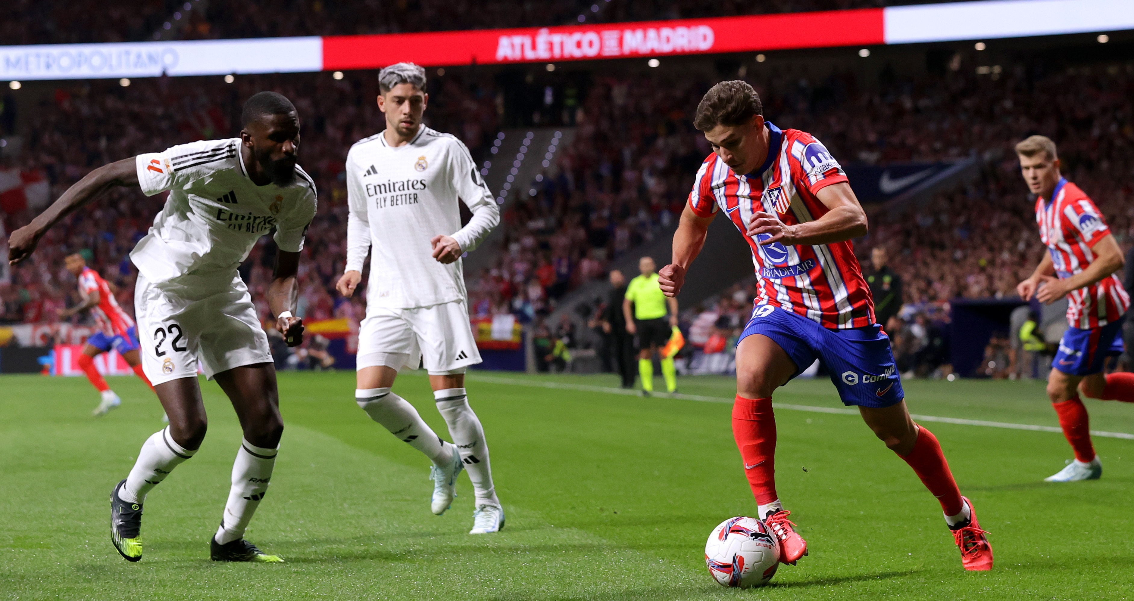 Atletico Madrid - Real Madrid 0-1, ACUM, DGS2. Meciul a fost reluat