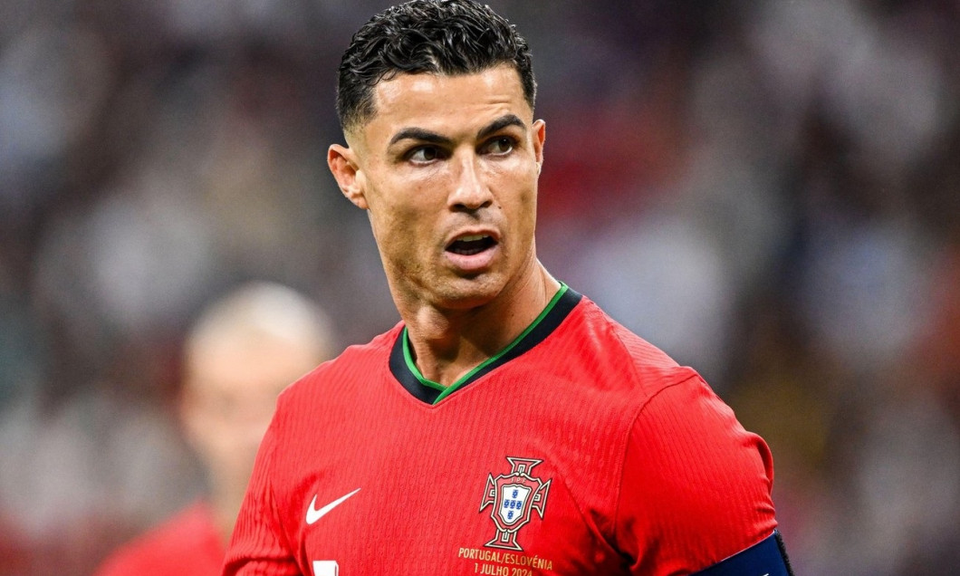 FRANKFURT - Cristiano Ronaldo of Portugal during the UEFA EURO 2024 round of 16 match between Portugal and Slovenia at Frankfurt Arena on July 1, 2024 in Frankfurt, Germany. ANP | Hollandse Hoogte | Gerrit van Keulen