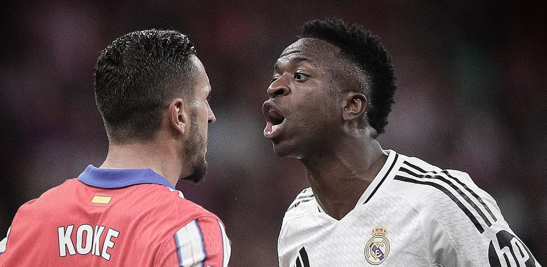 A devenit viral! Cum a încercat Vinicius să îl ridiculizeze pe Koke, în Atletico Madrid - Real Madrid 1-1