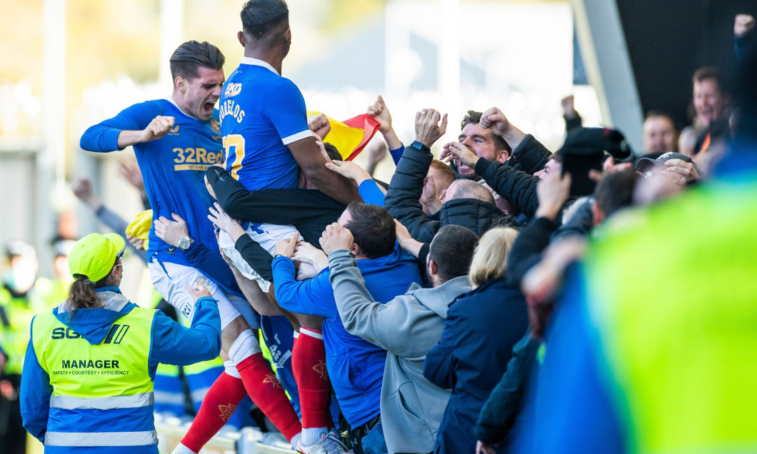 St Mirren v Rangers, Cinch Scottish Premiership, Football, SMISA Stadium, Paisley, Scotland, UK - 24 Oct 2021