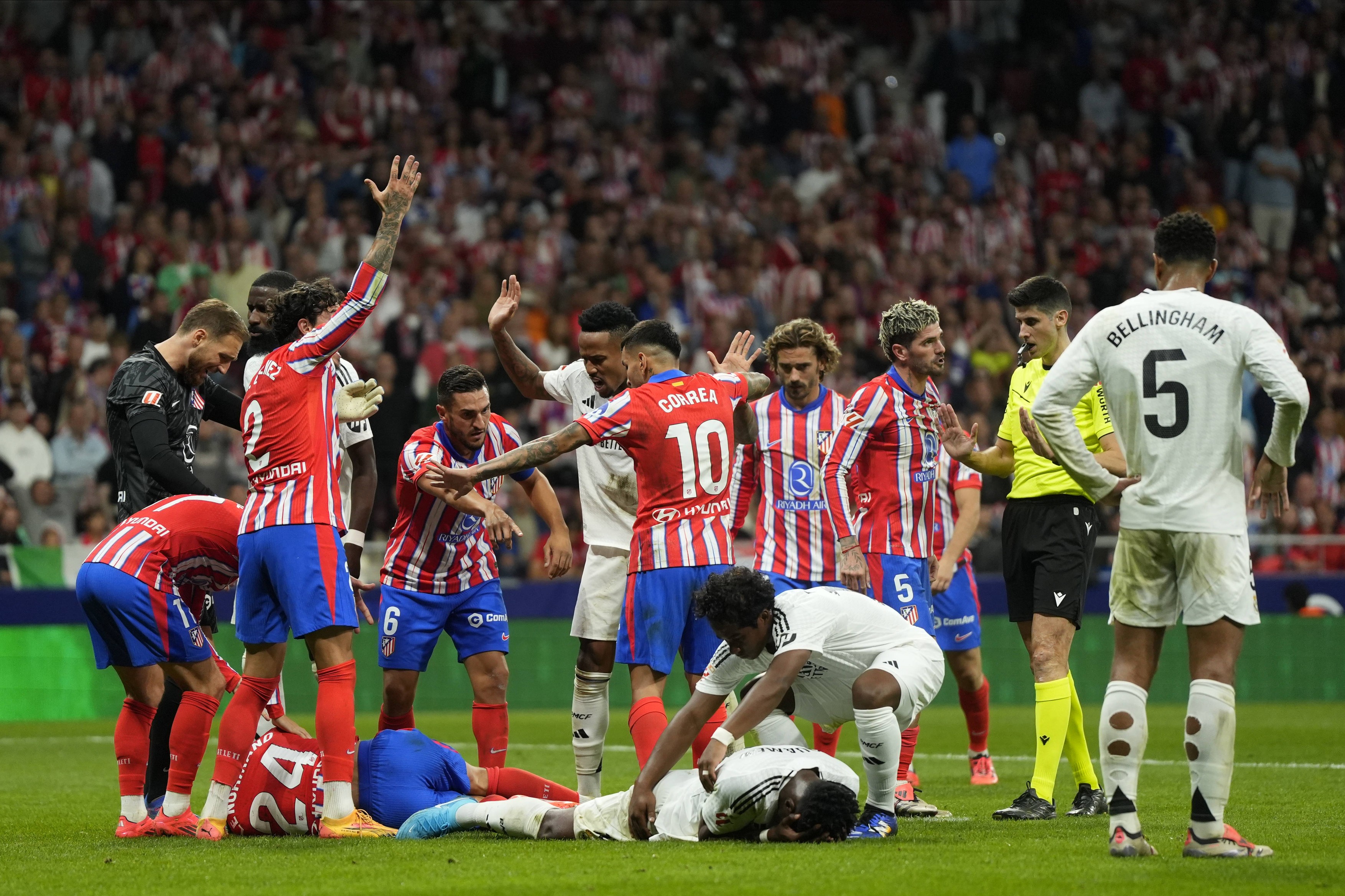 Campionul european al lui Atletico, traumatism cranian după derby-ul cu Real Madrid