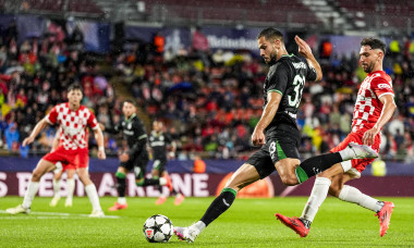 UEFA Champions League: Girona FC v Feyenoord Girona - David Hancko of Feyenoord during the second round of new format of