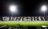 Shamrock Rovers press conference, PK, Pressekonferenz Toumba Stadium, Thessaloniki, Greece 21/8/2024 A view of Toumba St