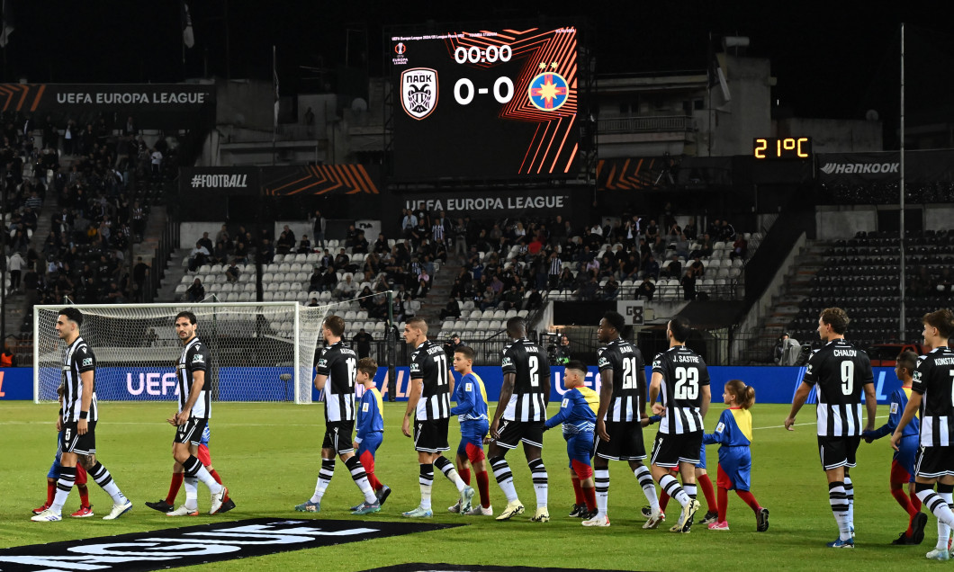 FOTBAL:PAOK SALONIC-FCSB, UEFA EUROPA LEAGUE (3.10.2024)