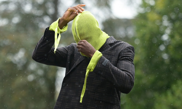Arrivées des joueurs de l'équipe de France de football au centre de formation et centre National du Football de Clairefontaine-en-Yvelines