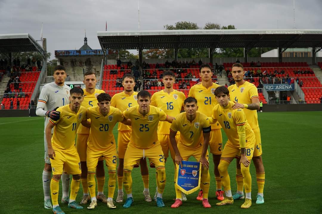 Cehia U20 - România U20 0-1. ”Tricolorii” au câștigat primul meci din noua ediție a Elite League