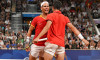 Paris, France. 31st July, 2024. Rafael Nadal and partner Carlos Alcaraz of Team Spain during the Men's Doubles match on day five of the Olympic Games Paris 2024 at Roland Garros on July 31, 2024 in Paris, France. Photo by Laurent Zabulon/ABACAPRESS.COM Cr