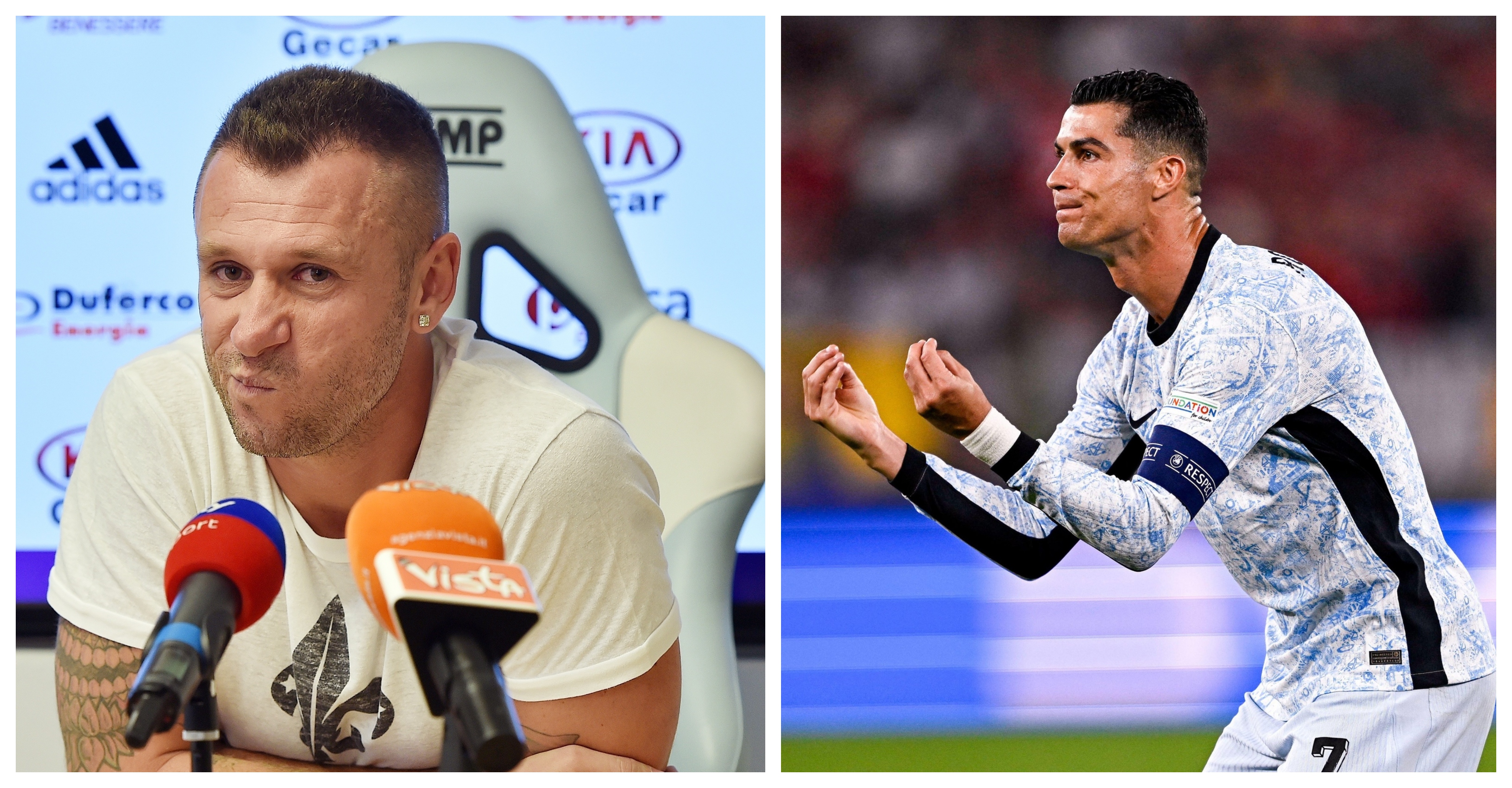 Antonio Cassano nu se potolește! Italianul l-a atacat din nou pe Cristiano Ronaldo