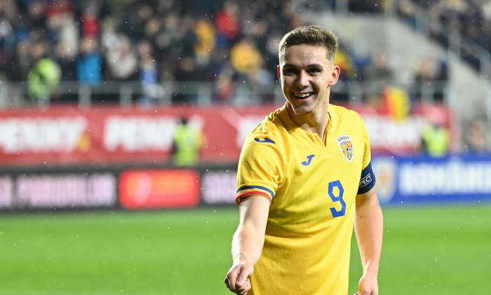 Cum l-au numit italienii pe Louis Munteanu, după ce atacantul a reușit un hat-trick pentru România U21