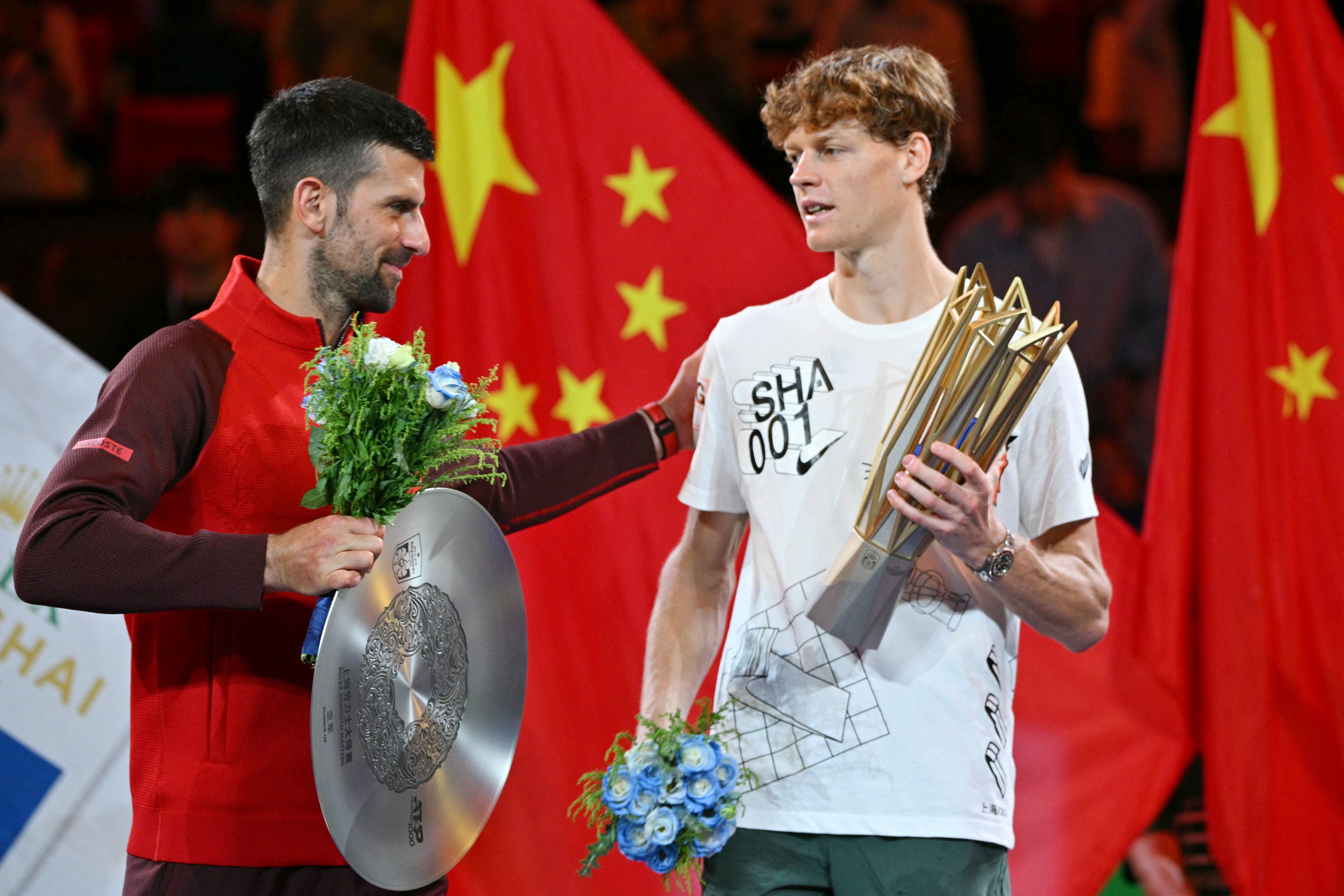 Jannik Sinner a câștigat turneul de la Shanghai după l-a învins pe Novak Djokovic