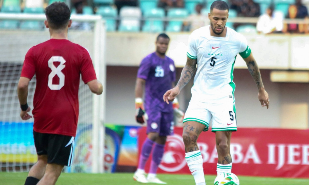 RECORD DATE NOT STATED UYO, NIGERIA - OCTOBER 11: William Ekong of Nigeria during the 2025 Africa Cup of Nations {AFCON