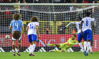 Belgium v France - UEFA Nations League 14/10/2024 BRUSSELS, BELGIUM - OCTOBER 14 : Kolo Muani Randal forward of France s