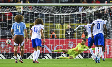 Belgium v France - UEFA Nations League 14/10/2024 BRUSSELS, BELGIUM - OCTOBER 14 : Kolo Muani Randal forward of France s