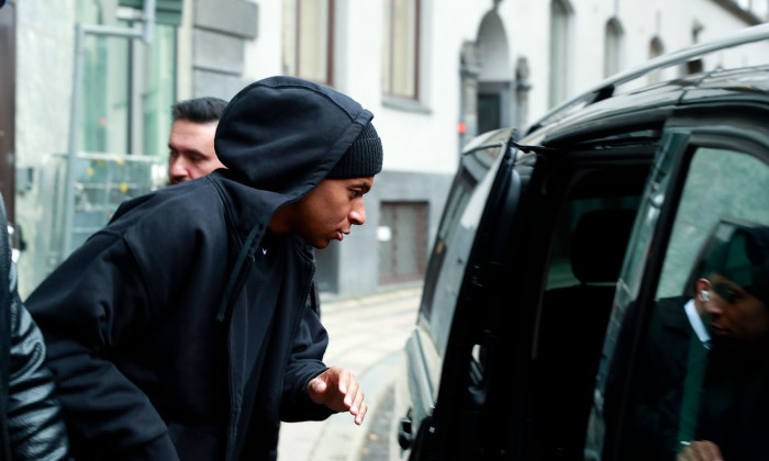 Kylian Mbappe in Stockholm, Sweden - 11 Oct 2024