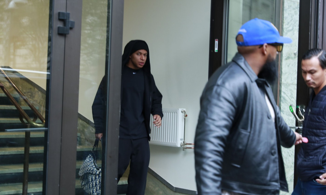 Kylian Mbappe in Stockholm, Sweden - 11 Oct 2024