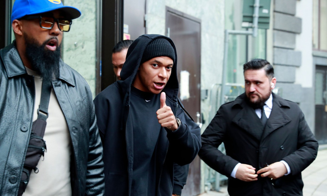 Kylian Mbappe in Stockholm, Sweden - 11 Oct 2024