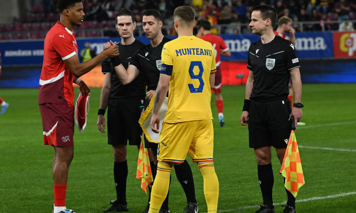 FOTBAL:ROMANIA U21-ELVETIA U21, PRELIMINARIILE UEFA EURO 2025 (15.10.2024)