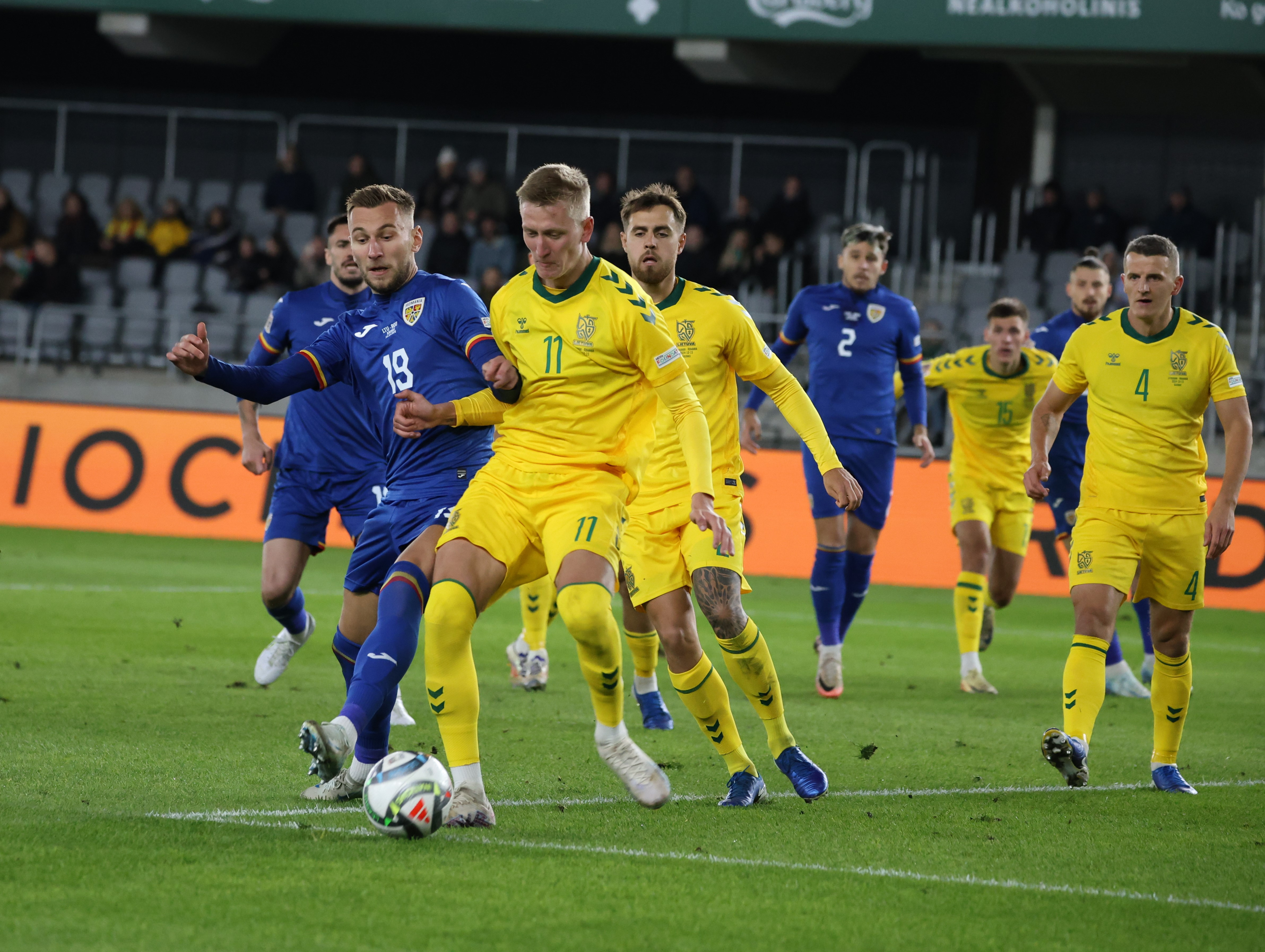 Lituania - România 1-1, ACUM pe digisport.ro. GOOOL! Răzvan Marin aduce egalarea pentru ”Tricolori”