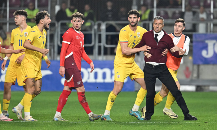 FOTBAL:ROMANIA U21-ELVETIA U21, PRELIMINARIILE UEFA EURO 2025 (15.10.2024)