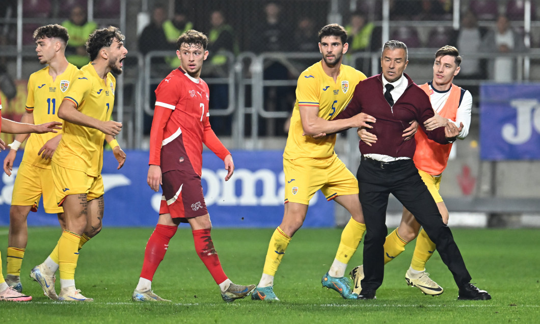 FOTBAL:ROMANIA U21-ELVETIA U21, PRELIMINARIILE UEFA EURO 2025 (15.10.2024)