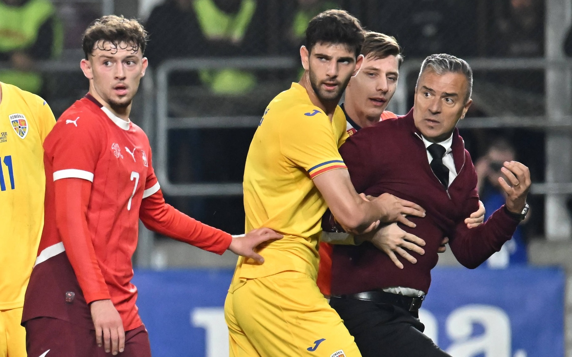 Daniel Pancu, descris într-un singur cuvânt după scenele cum rar se văd din România U21 - Elveția U21