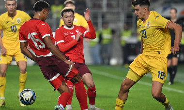 FOTBAL:ROMANIA U21-ELVETIA U21, PRELIMINARIILE UEFA EURO 2025 (15.10.2024)