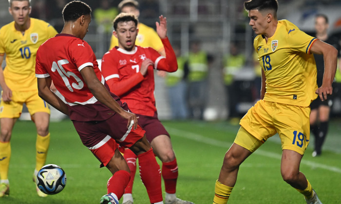 FOTBAL:ROMANIA U21-ELVETIA U21, PRELIMINARIILE UEFA EURO 2025 (15.10.2024)