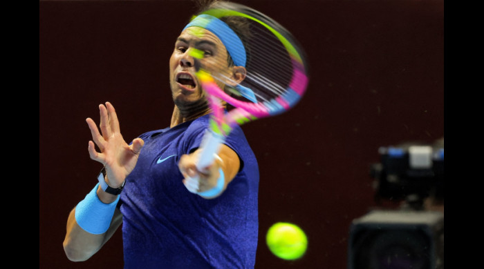 Meciul dintre Novak Djokovic și Rafael Nadal, la Six Kings Slam / Foto: Profimedia