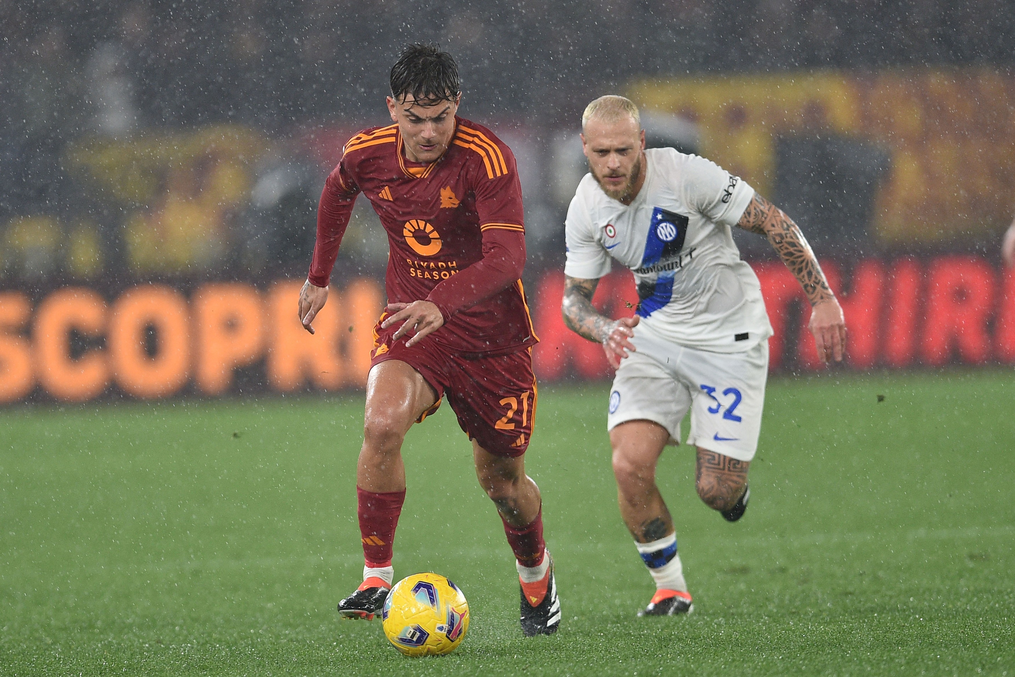 AS Roma - Inter Milano, LIVE VIDEO, 21:45, DGS4. Echipele de start