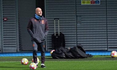 Manchester City Training and Press Conference - City Football Academy - Tuesday 16th April