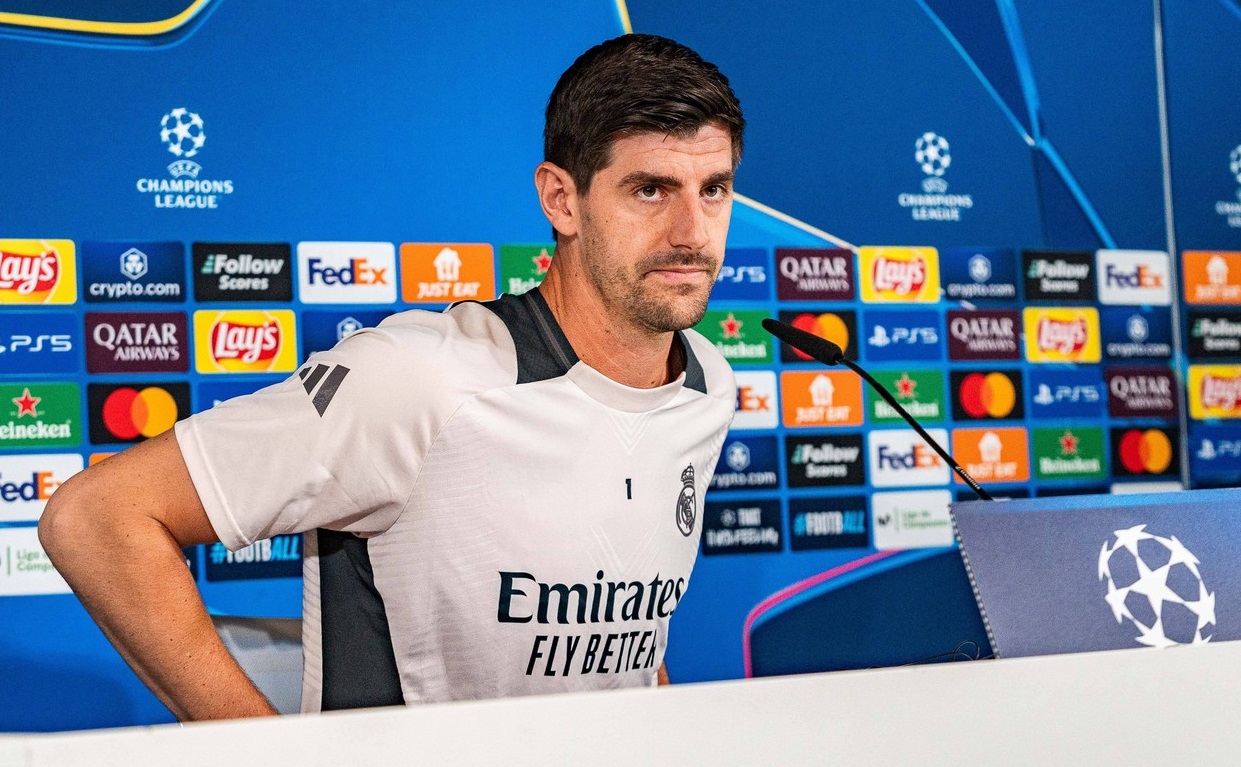 Thibaut Courtois i-a dat replica lui Diego Simeone cu prima ocazie