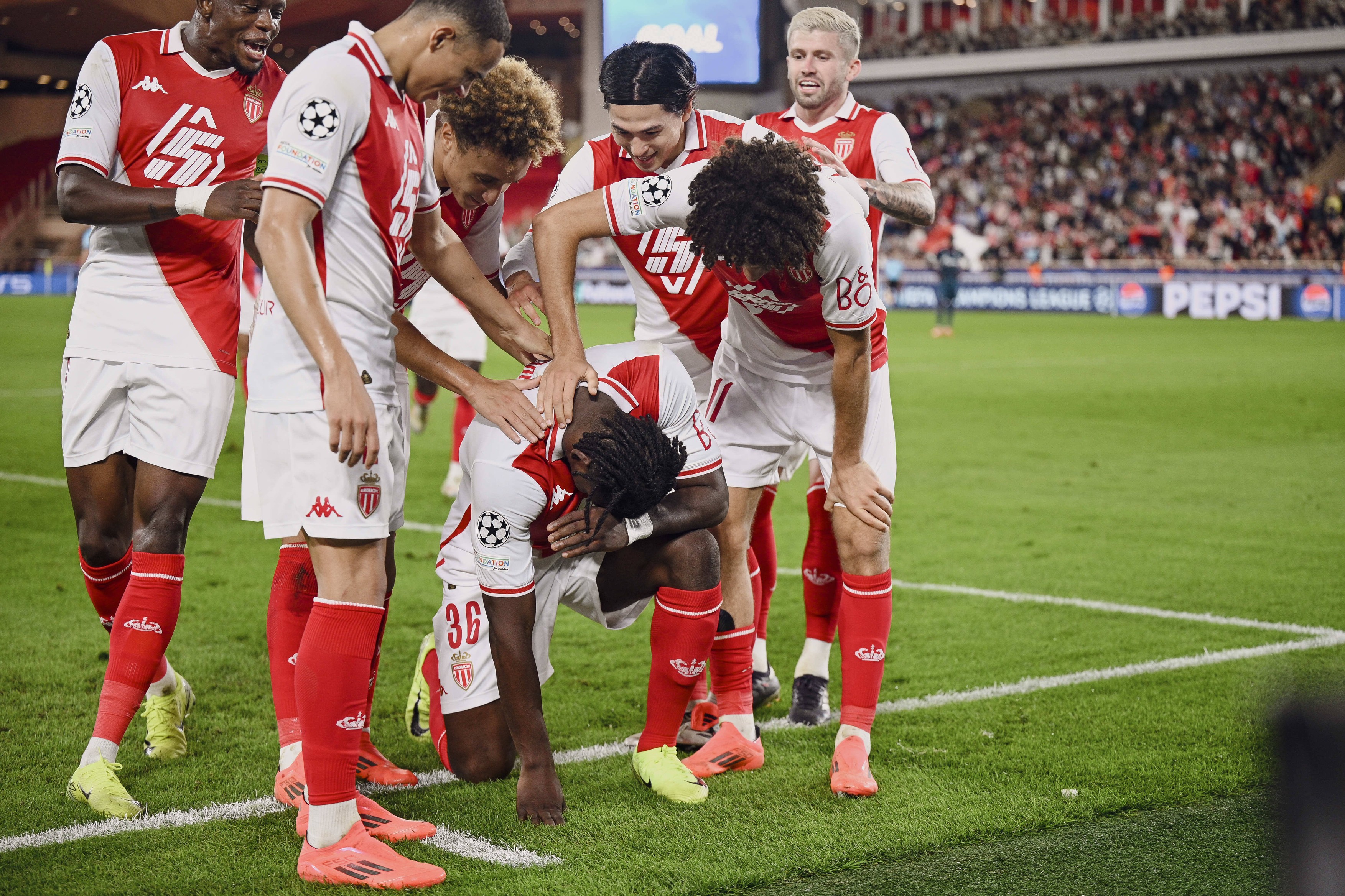 AS Monaco - Steaua Roșie 5-1. Monegascii rămân neînvinși. Sârbii, fără punct