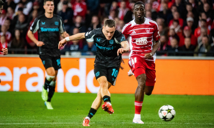 FOOTBALL : Stade Brestois vs Bayer Leverkusen - Ligue des Champions - 3ére Journée - 23/10/2024