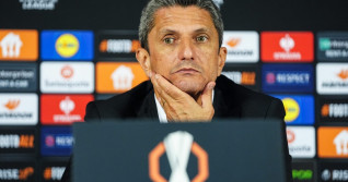 Head coach Razvan Lucescu of PAOK