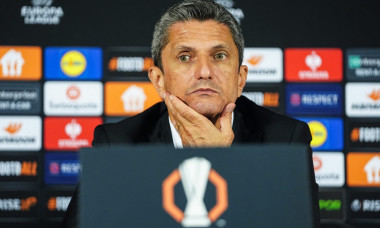 Head coach Razvan Lucescu of PAOK