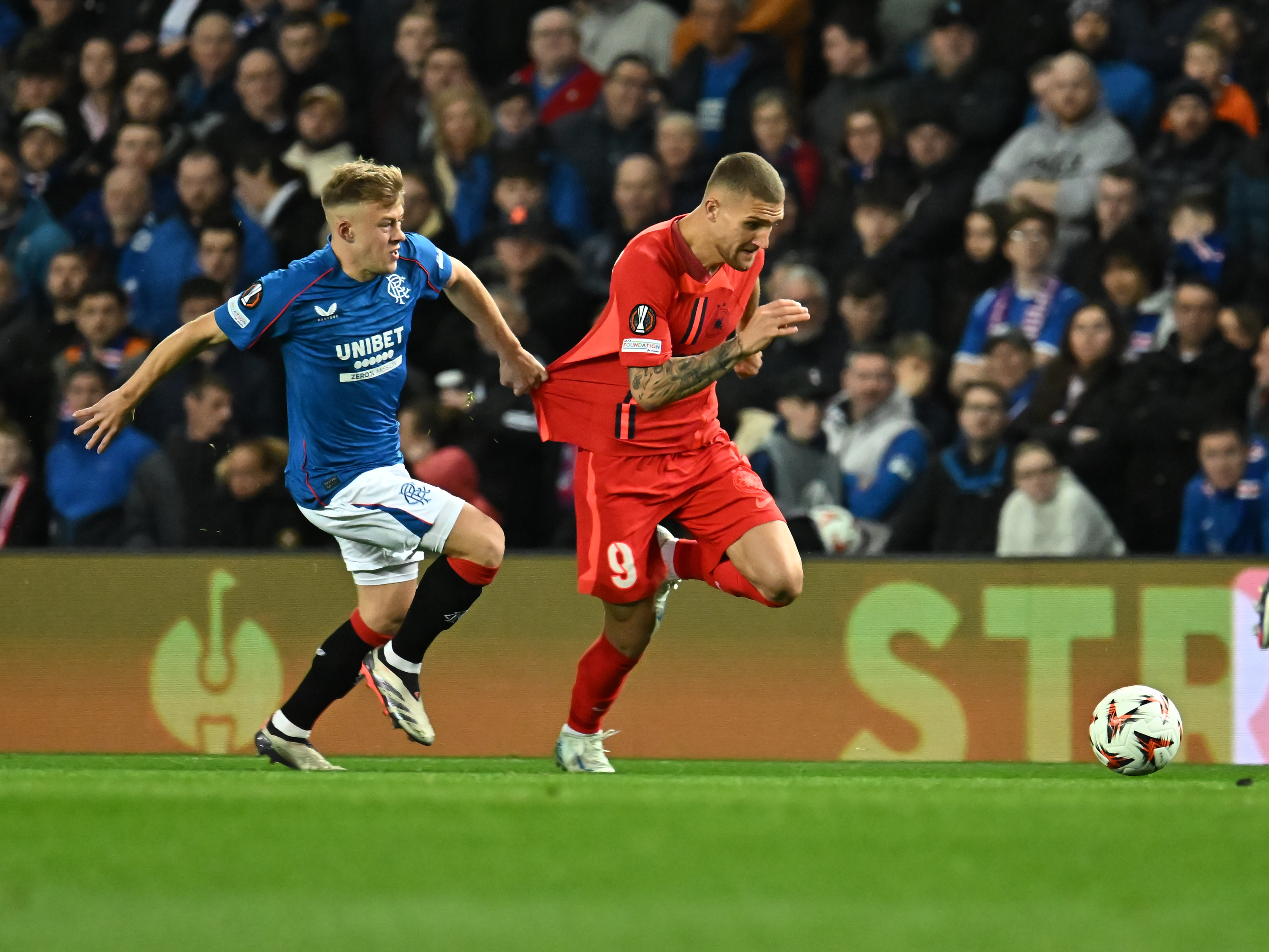 Rangers - FCSB 4-0. Eșec drastic pentru campioana României în Europa League