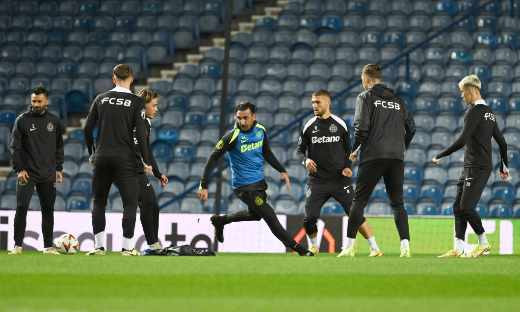 FOTBAL:ANTRENAMENT OFICIAL FCSB INAINTEA MECIULUI CU GLASGOW RANGERS (23.10.2024)