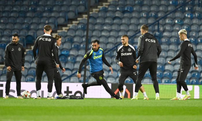 FOTBAL:ANTRENAMENT OFICIAL FCSB INAINTEA MECIULUI CU GLASGOW RANGERS (23.10.2024)