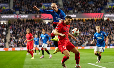 Rangers v FCSB, UEFA Europa League, Group Stage, Football, Ibrox Stadium, Glasgow, Scotland, UK, 24 Oct 2024