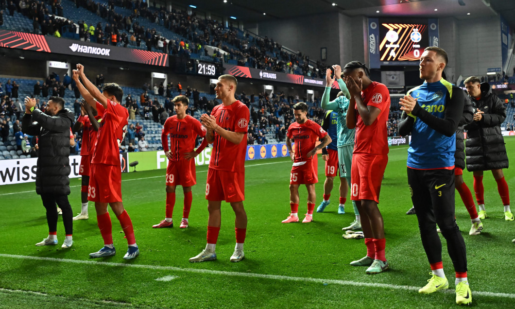 FOTBAL:GLASGOW RANGERS-FCSB, UEFA EUROPA LEAGUE (24.10.2024)