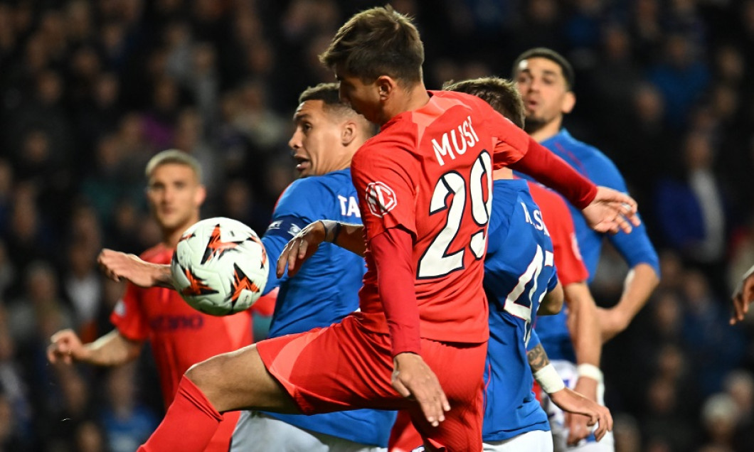 FOTBAL:GLASGOW RANGERS-FCSB, UEFA EUROPA LEAGUE (24.10.2024)