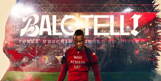 Mario Balotelli a semnat! ”E roș-albastru”