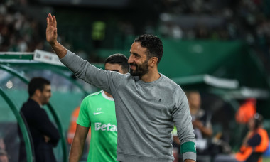 Lisbon, Portugal, October 5th, 2024: Ruben Amorim Sporting CP Coach in action during the Liga Portugal Betclic game betw