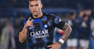 Inter - FC Internazionale s forward Lautaro Martinez during Empoli FC vs Inter - FC Internazionale, Italian soccer Serie