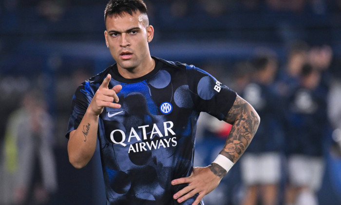 Inter - FC Internazionale s forward Lautaro Martinez during Empoli FC vs Inter - FC Internazionale, Italian soccer Serie