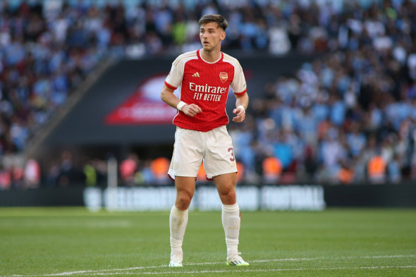 London, August 6th 2023: Kieran Tierney of Arsenal during the FA Community Shield Final football match between Arsenal a