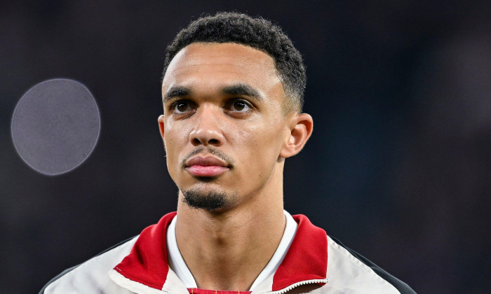 23.10.2024, Fussball, Champions League, 3. Spieltag, Saison 2024/2025, RB Leipzig - Liverpool FC, Trent Alexander-Arnold (FC Liverpool) Foto: Teresa Kroeger/RHR-FOTO