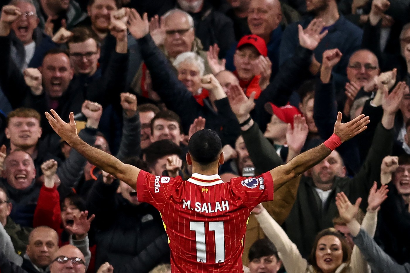 Mohamed Salah i-a adus victoria lui Liverpool și a intrat în istoria Premier League